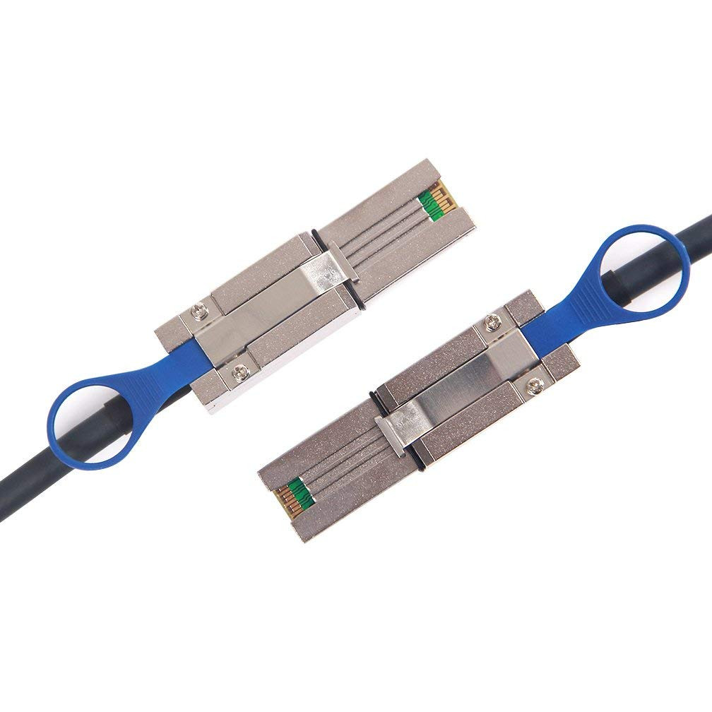 SFF8088 to SFF8088 External Mini SAS Cable