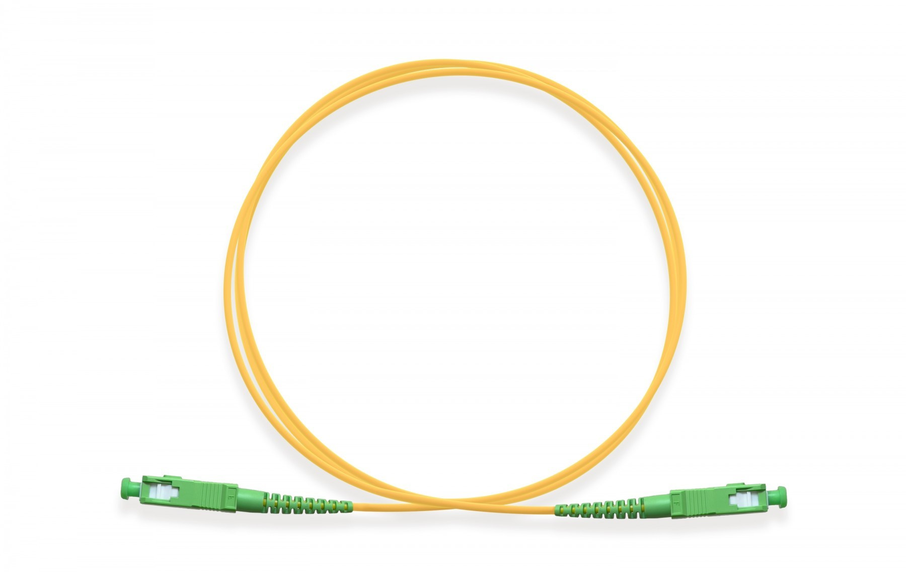SC/APC to SC/APC Single-mode Simplex Fiber Optic Cable 9/125