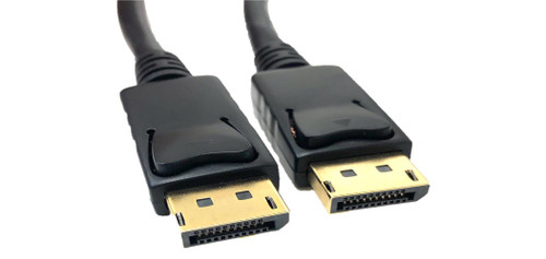 DisplayPort 1.2 (28AWG) Cable with Latches