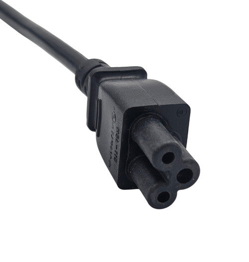 Notebook AC Power Cord 3-Prong (18AWG) NEMA 5-15P to C5