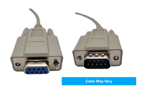 15 ft Serial DB9 Male to DB9 Female RS-232 Extension Cable