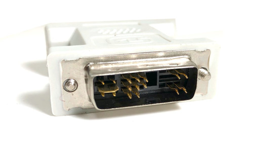DVI-I Single Link Digital/Analog Male to HD15 (VGA) Female Adapter