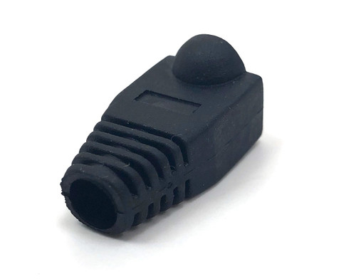 Cat6 Snagless Cable Boot (Black, 10 pack)