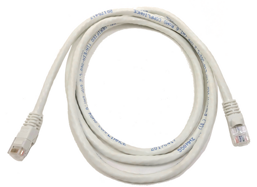 5ft Cat6 Molded Snagless RJ45 UTP Networking Patch Cable (White)