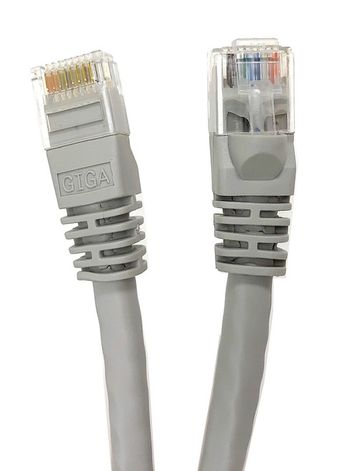3ft Cat6 Molded Snagless RJ45 UTP Networking Patch Cable (Gray)