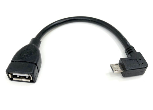 USB A-Female to USB Micro B-Male 2.0 Adapter (OTG)