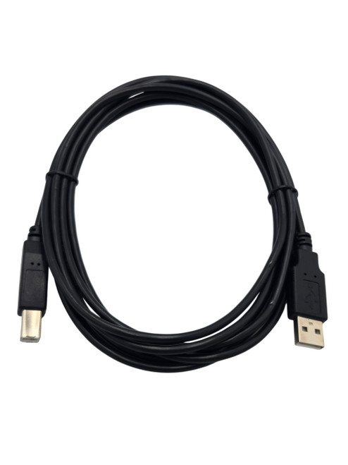 10 Feet USB 2.0 USB-A to USB-B M/M Cable (Black)