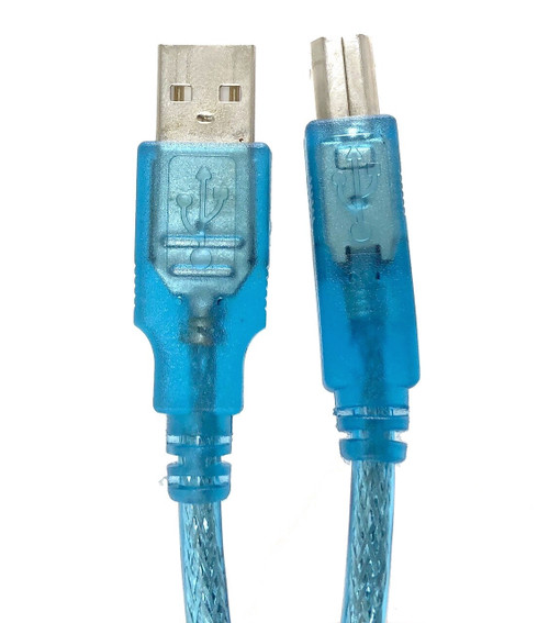 6 Feet USB 2.0 USB- A to USB-B M/M Cable (Blueberry)