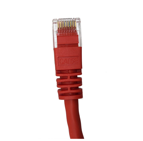 50ft Cat5E UTP Patch Cable (Red)
