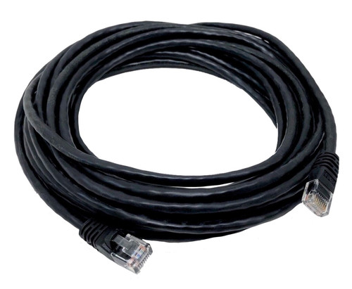 25ft Cat5E UTP Patch Cable (Black)