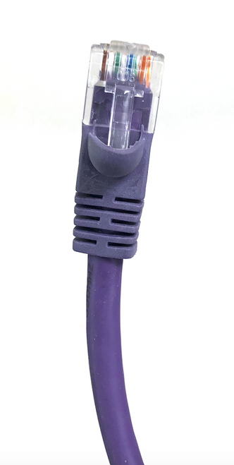 7ft Cat5E UTP Patch Cable (Purple)