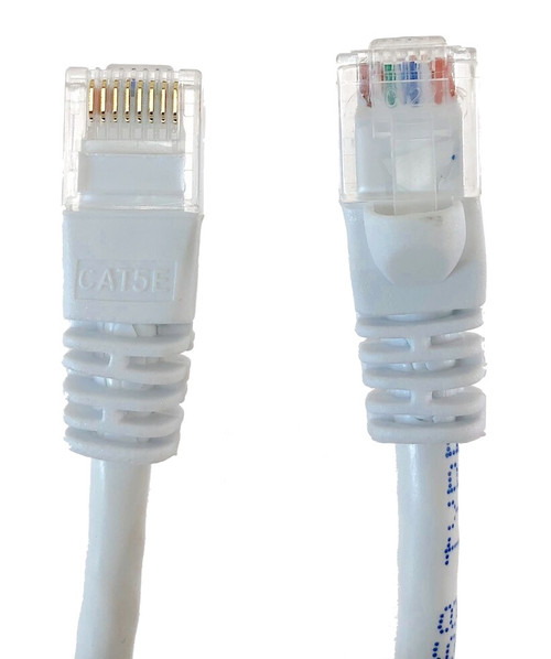 1ft Cat5E UTP Patch Cable (White)