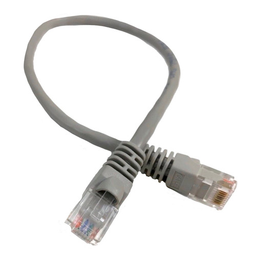 1ft Cat5E UTP Patch Cable (Gray)