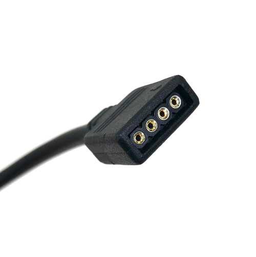 30cm 1 to 4 RGB Splitter Cable with 5 Male Pins