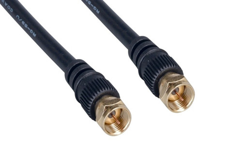 RG-59 F-Type Composite Audio / Video Screw On Cable - Micro