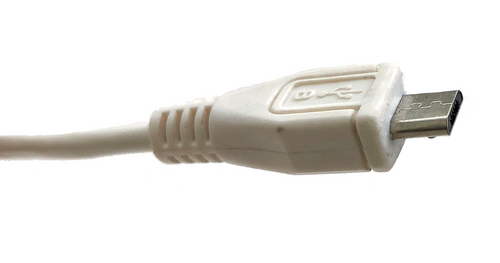 3 Feet USB 2.0 USB-A to Micro B M/M Cable (White)