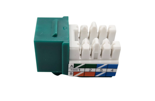 CAT6 Unshielded Punch Down Keystone Jack