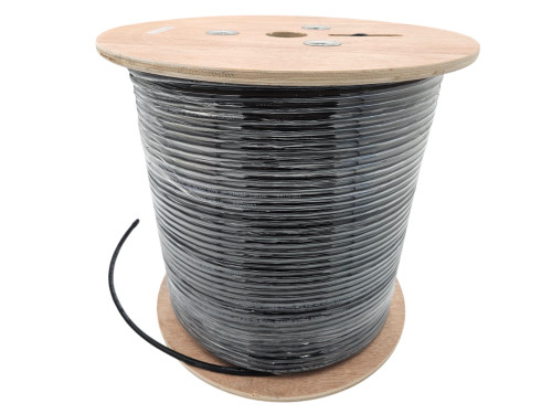 1000 Feet Cat6A Direct Burial Bulk Ethernet Cable with 20 Shielded RJ45 Connectors