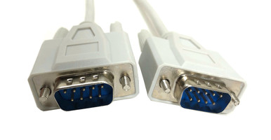 Amphenol Cs-dsnl4259mf-025 DB25 mâle vers DB9 femelle câble Null Modem