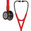 Damaged Box Engrave Error Littmann Cardiology IV Stethoscope, Red Smoke Heart, 6182D