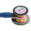 Damaged Box Engrave Error Littmann Cardiology IV Stethoscope, Rainbow Navy Black, 6242D