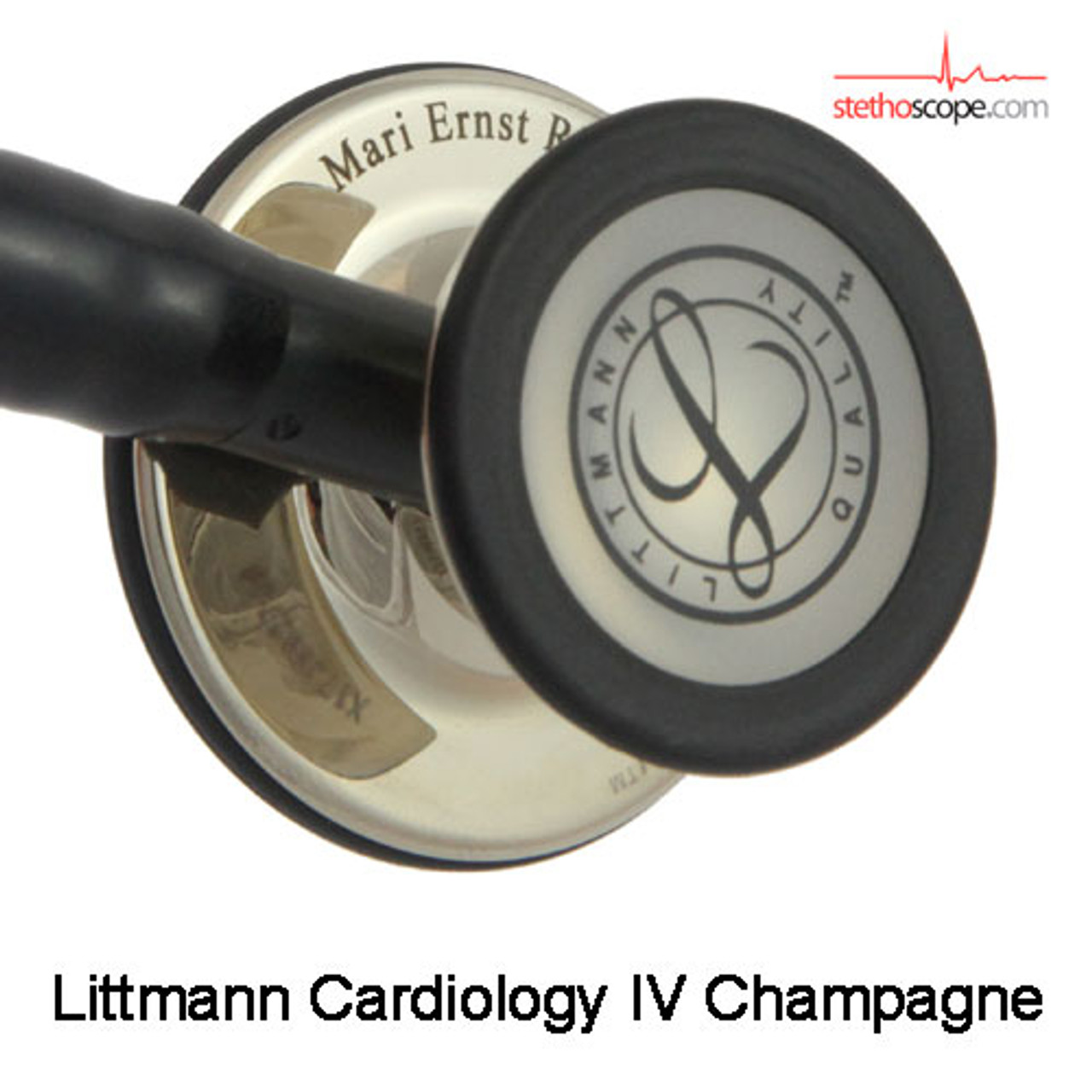 Littmann Cardiology IV Stethoscope, Champagne Smoke Black, 6179