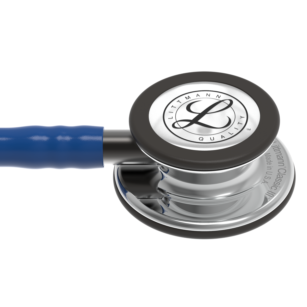 Littmann Classic Iii Stethoscope Mirror Navy 5863 Stethoscope Com