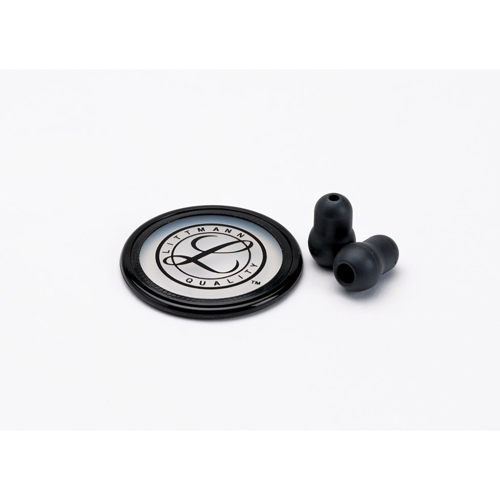 Littmann Stethoscope Spare Parts Kit, Master Classic, Black, 40022