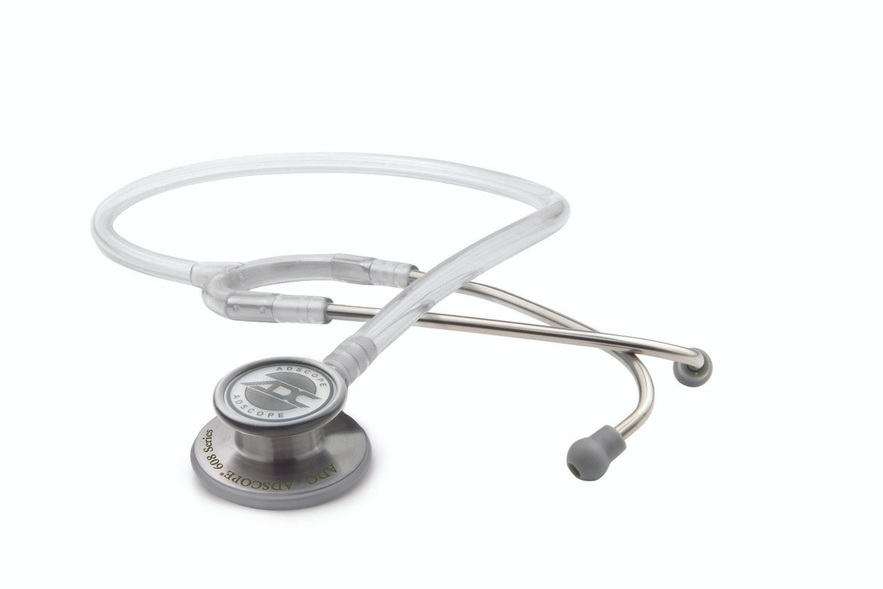ADC Adscope 608 Convertible Clinician Stethoscope, Frosted Glacier, 608FG