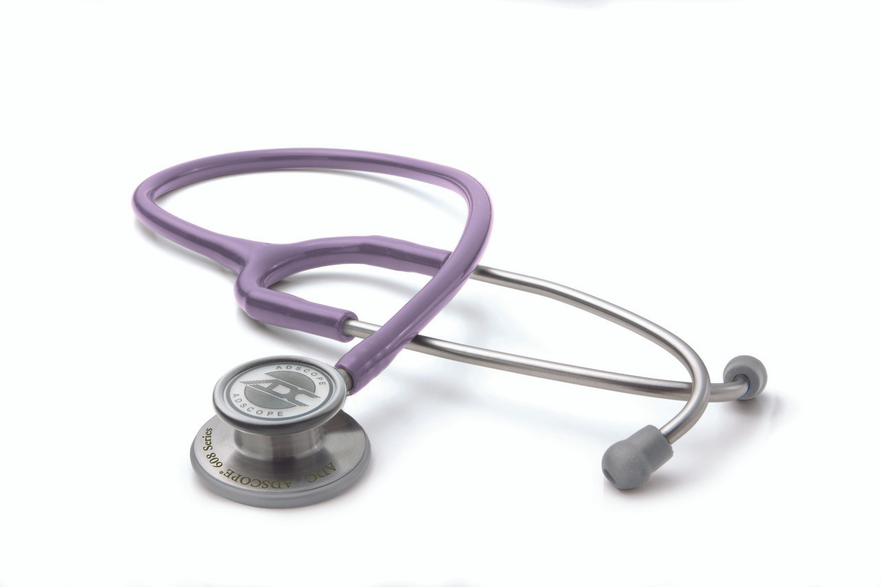 ADC Adscope 608 Convertible Clinician Stethoscope, Lavender, 608LV