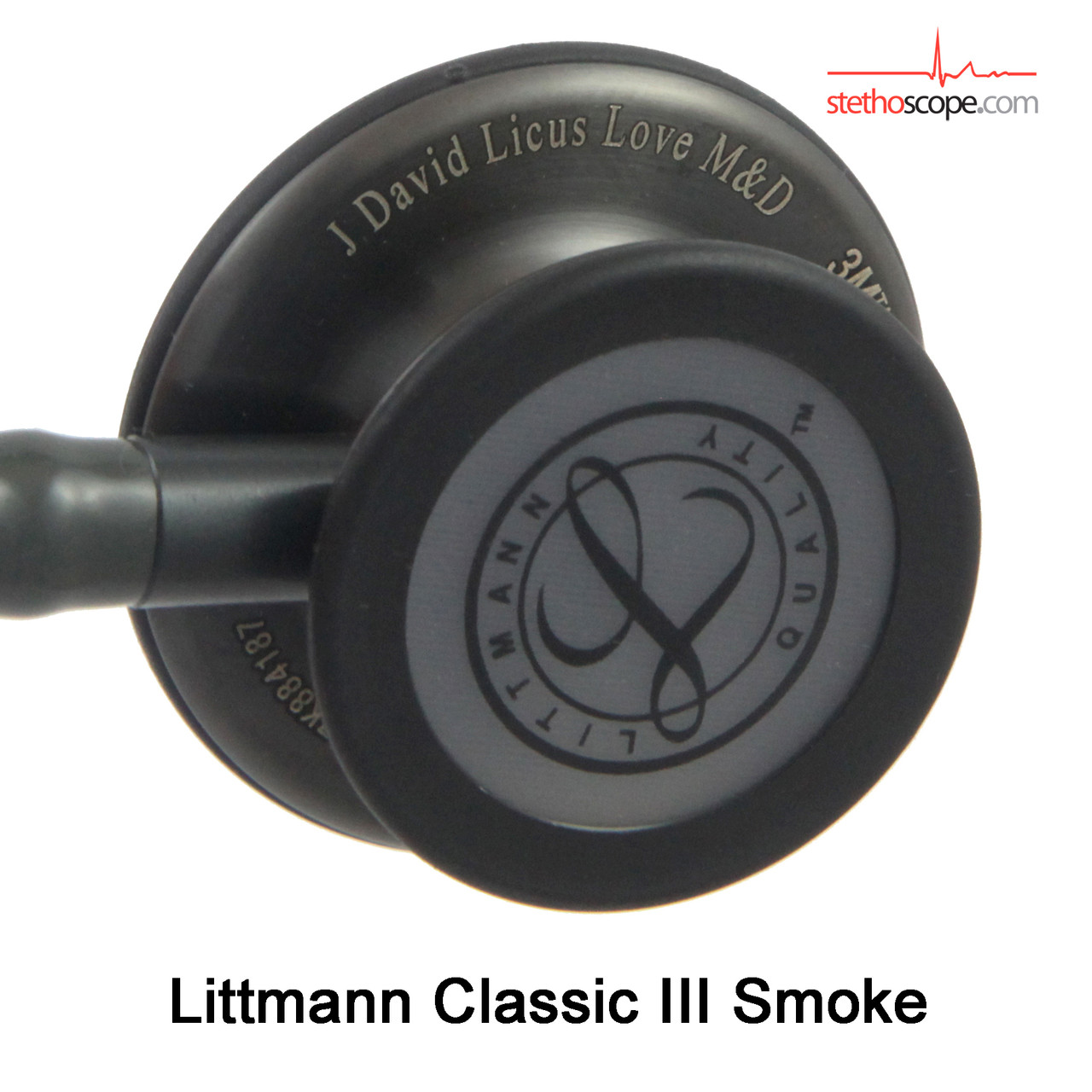 Littmann Classic III Stethoscope, Smoke Turquoise Pink, 5872