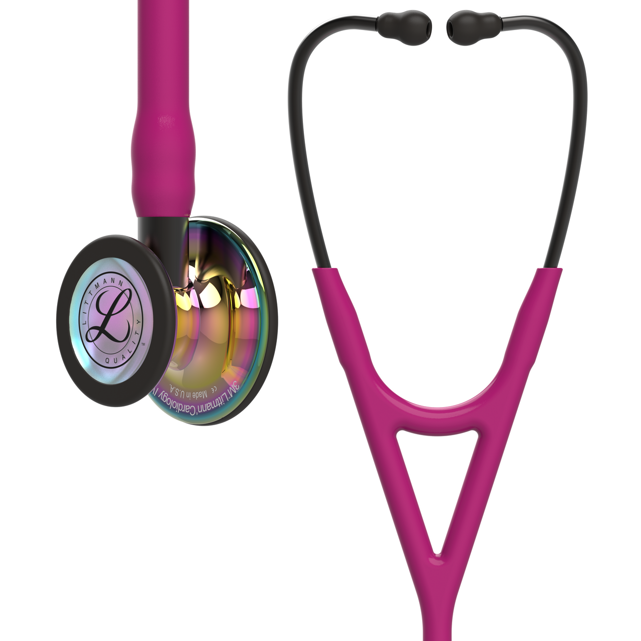 Littmann Cardiology IV Stethoscope, Rainbow Raspberry Smoke, 6241 