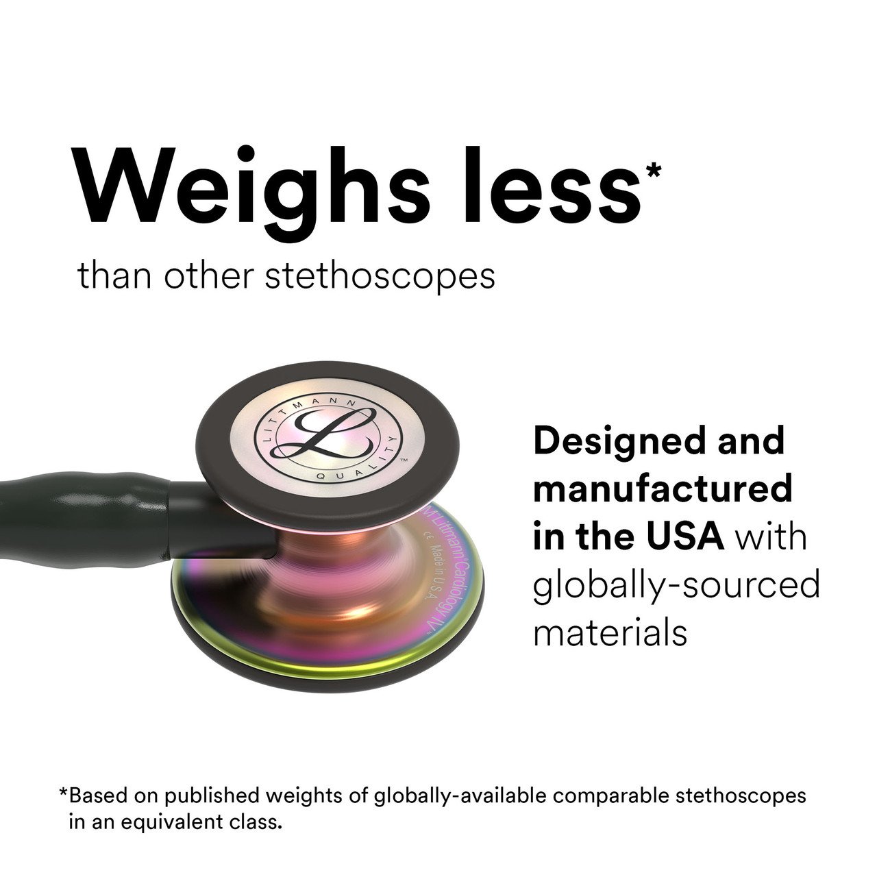 Littmann Cardiology IV Stethoscope, Smoke Gray Smoke, 6238