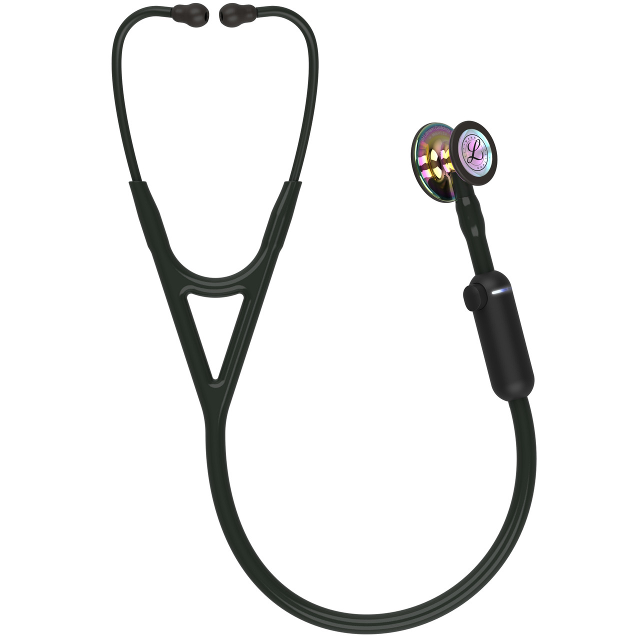 3Mリットマンコアデジタル8570 Littmann Core Digital Stethoscope, Rainbow Black, 8570