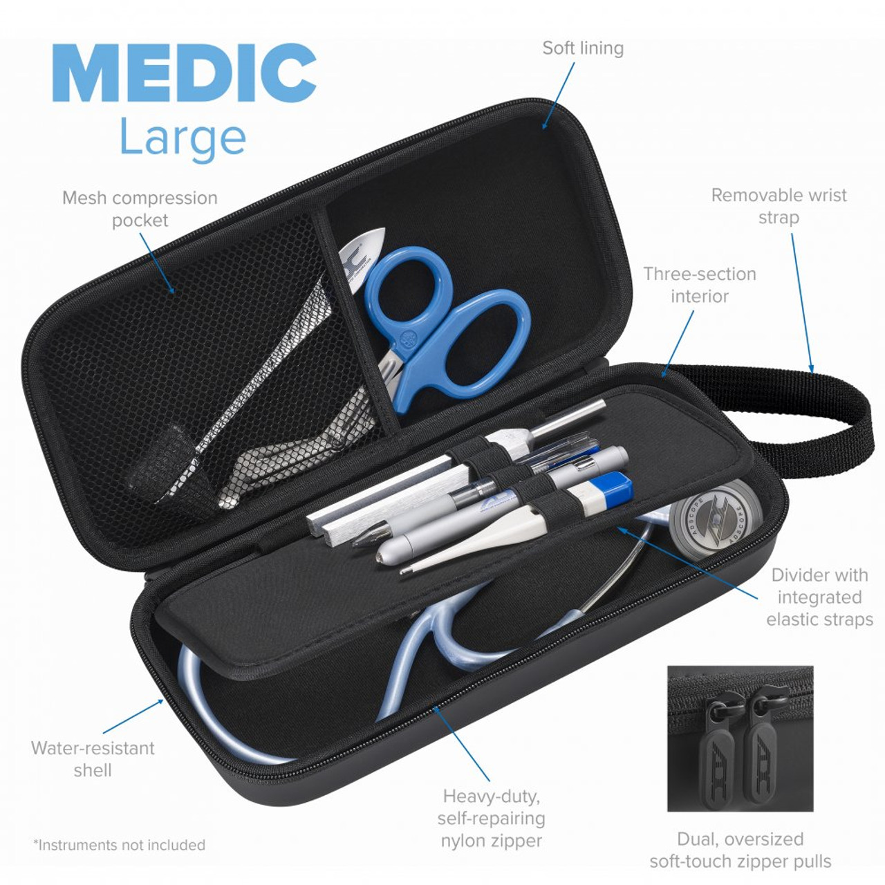 ADC MEDIC Large Instrument Carry Case