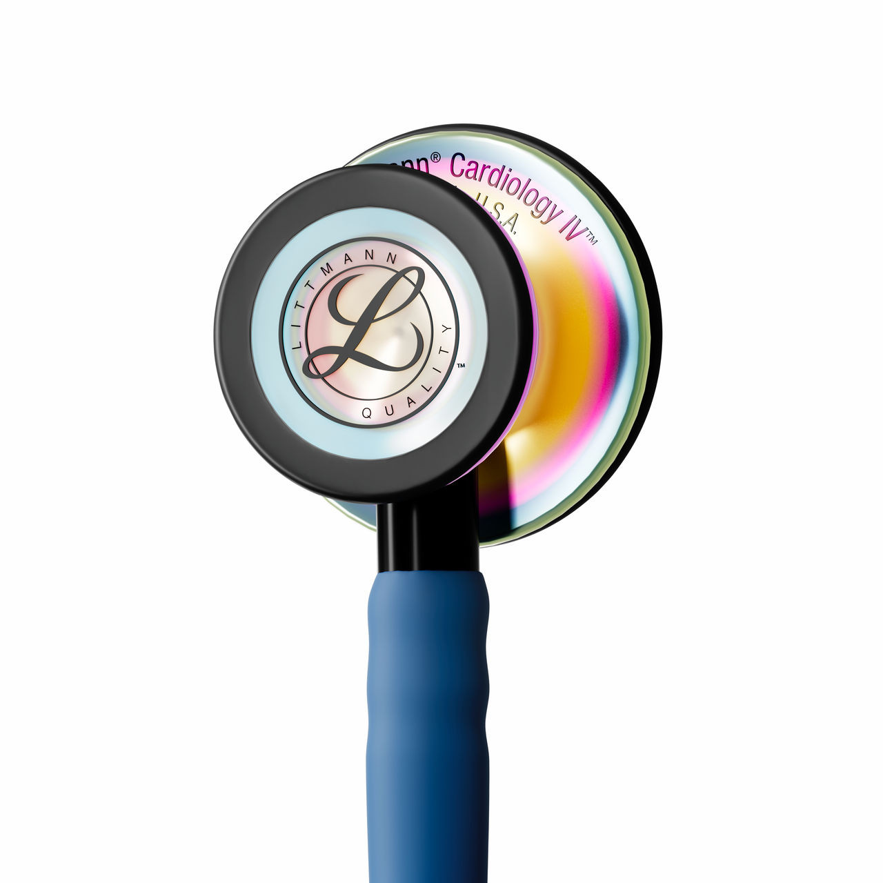 Littmann Cardiology IV Stethoscope, Rainbow Edition, Navy Blue