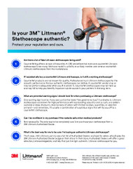 Counterfeit Littmann Stethoscopes, Know the Signs.