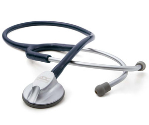 ADC 612 Lite Platinum Stethoscope, Navy, 612N
