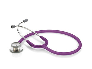 ADC 603 Clinician Stethoscope, Frosted Purple, 603FV