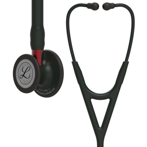 Littmann Cardiology IV Stethoscope, Black Red, 6200 - Stethoscope.com