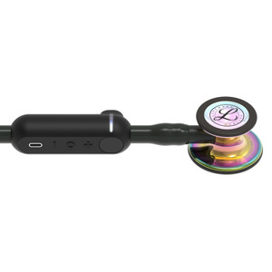 Littmann Core Digital Stethoscope, Rainbow Black, 8570