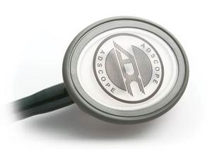 ADC 600 Single Head Advanced Diagnostic Stethoscope, Gold Finish/Black Tubing, 600GP