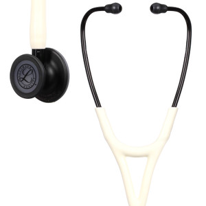 Damaged Box Engrave Error Littmann Cardiology IV Stethoscope, White Alabaster, Satin Tube, 6186CD