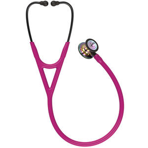 Damaged Box Engrave Error Littmann Cardiology IV Stethoscope, Rainbow Raspberry Smoke, 6241D
