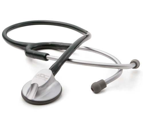 健康管理・計測計 ADC Platinum Professional Stethoscope ADC 612 Lite Platinum Stethoscope, Black, 612BK - Stethoscope.com