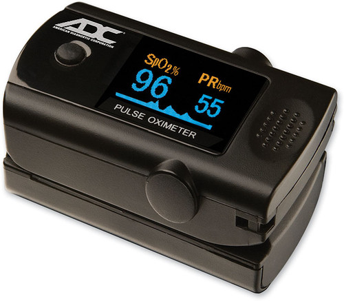 ADC 2100 DIAGNOSTIX Digital Fingertip Pulse Oximeter - Stethoscope.com