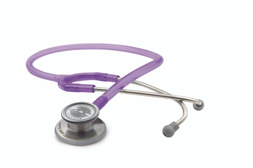 ADC Adscope 608 Convertible Clinician Stethoscope, Frosted Purple, 608FV