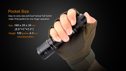 Fenix TK16 Tactical Flashlight