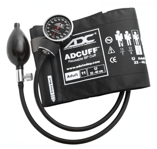 ADC 720 Diagnostix Pocket Aneroid Sphygmomanometer, Adult Cuff, 720-11ABK