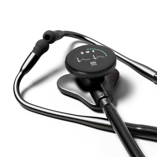 EKO Core500 Electronic Stethoscope - Black